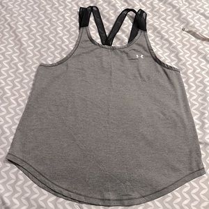 Strappy excellent condition Under Armour racer back tank